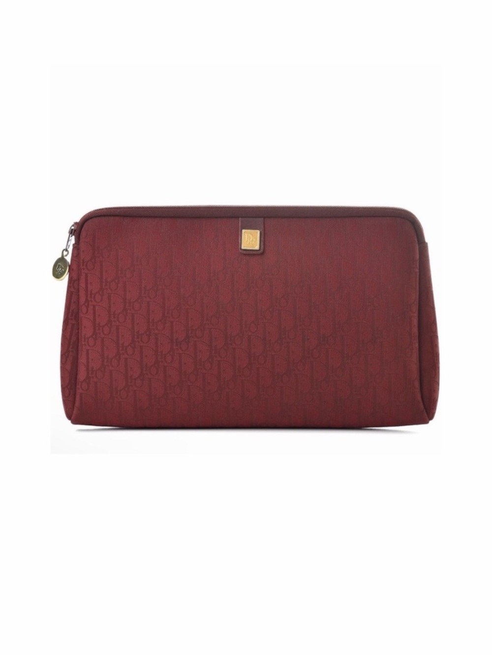 Christian Dior Vintage burgundy red monogram bag